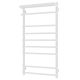 Полотенцесушитель водяной Laris Стандарт 73208013БМ с полкой П9 50x100см белый матовый