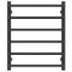 Полотенцесушитель водяной Laris Стандарт 73208014ЧМ П6 50x60см чёрный матовый