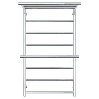 Полотенцесушитель водяной Laris Лавина 73208020 с полками П9 50x80см хром