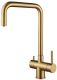 Смеситель для кухни Paulmark Wetter We213030-BG брашированное золото