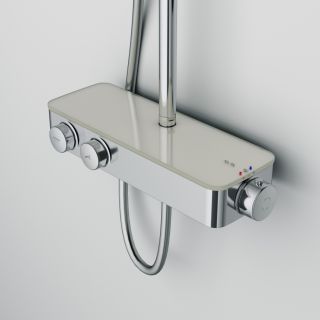 Душевая стойка Am.pm INSPIRE 2.0 F0750A400 с термостатом