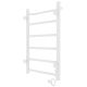 Полотенцесушитель электрический Laris Прайм ЧК П6 400x600 L 75201059 Белый муар