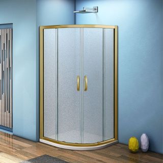 Душевой уголок Good Door Jazze R-80-G-BR стекло матовое