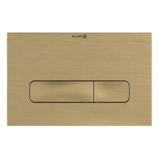Клавиша смыва Kludi Unifix 30PP01N0 механическая брашированное золото