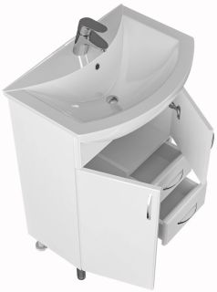 Тумба под раковину СанТа Грация 201020 60см белый