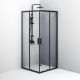 Душевой уголок Am.Pm Gem S 90x90см чёрный матовый W93G-403-090BT