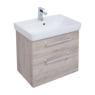 Тумба подвесная Dreja.Rus Q MAX 70 под умывальник Q-70, дуб кантри