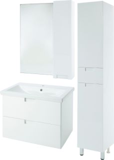 Зеркало-шкаф Bellezza Пегас 60см правый белый 00000008040