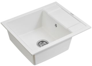 Мойка кухонная Paulmark Flugen PM216050-WH белый