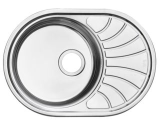 Кухонная мойка IDDIS Suno SUN65SDi77 65см сталь