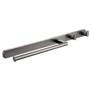 Вешалка для полотенец Wonzon & Woghand Graffity WW-9361 с двумя крючками тёмный графит