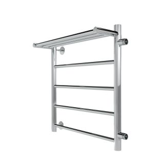 Полотенцесушитель водяной Indigo Line LLSHSW60-40R-б/п-50 с полкой 60x40 см хром