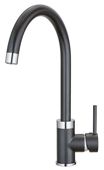 Смеситель для кухни Granula 2125, ЧЁРНЫЙ черный