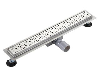 Душевой лоток РМС ТЛ-04-50х7 50см нержавеющая сталь
