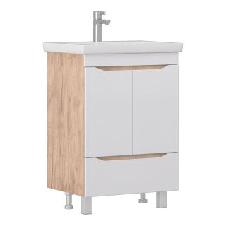 Тумба под раковину напольная Vigo Grani 284 дуб золотой