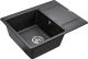 Мойка кухонная Paulmark Flugen PM216550-BL чёрный