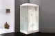 Душевая кабина Royal Bath HP правая стекло белое/прозрачное 120x80см RB8120HP6-WT-R