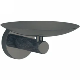 Мыльница Boheme Uno 10973-SGM оружейная сталь