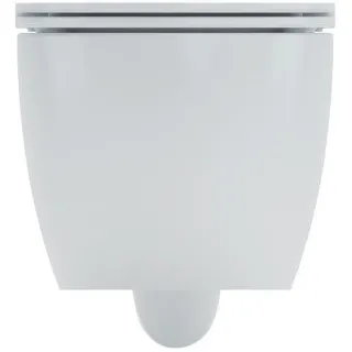 Унитаз подвесной ArtMax Torino AM823-V безободковый с вихревым смывом и сиденьем микролифт белый