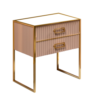 Тумба под раковину Armadi Art Monaco 80см капучино/золото 866-080-CPG