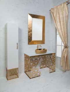 Консоль Armadi Art Aura 110см золото 891-G