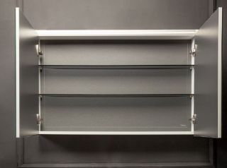 Зеркальный шкаф Armadi Art Vallessi 80см дуб светлый 547-L