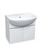 Тумба Runo Лада 60 подвесная белая под умывальник Уют 60 (00-00001368)