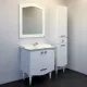 Тумба с раковиной Comforty Монако 00004136578 80 см белый