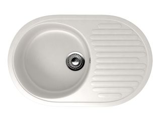 Кухонная мойка Ulgran Classic U-107-341 ультра-белый