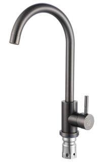 Смеситель для кухни РМС SUS124PVD-017F графит