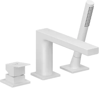 Смеситель на борт ванны Kludi Decus 544485375 белый матовый