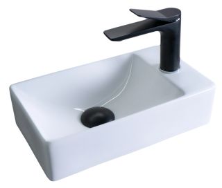 Раковина Gid N9261 61122 подвесная белая 38x22x10