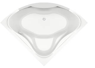 Акриловая ванна Bas Гранада 150x150 см без гидромассажа