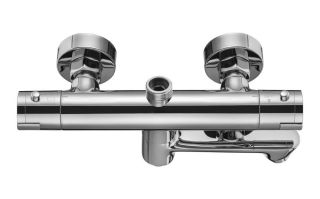 Смеситель для ванны Swedbe Hermes 9042 термостатический хром