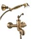 Смеситель для ванны Paini Duomo 88F3105KM старая бронза