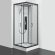 Душевая кабина Parly AMI Quadro 90x90см чёрный