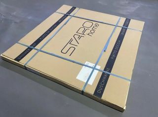 Душевой поддон Starohome Solid 1237836 100x90см чёрный матовый