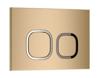 Кнопка смыва Cerutti SPA CR01GD золото глянец