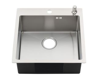 Мойка R5050H Melana ProfLine 3,0/200 сатин в комплекте с дозатором