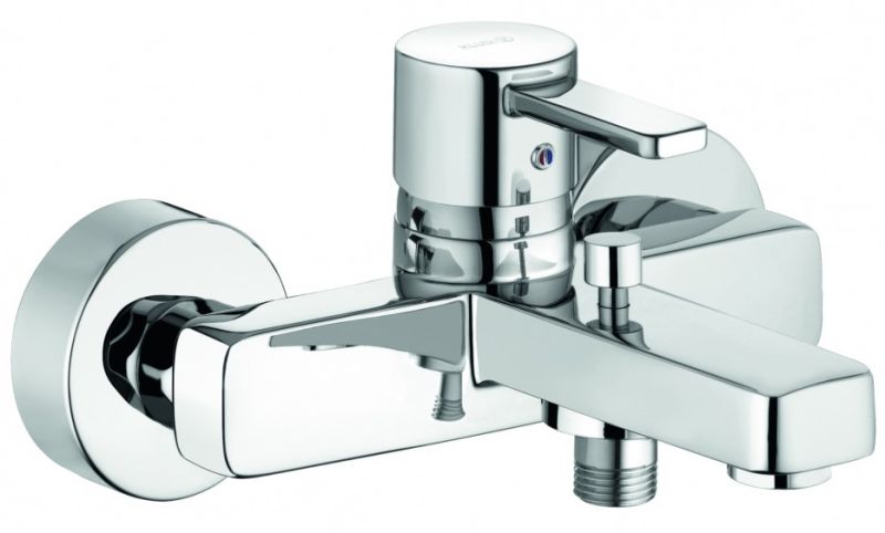 Смеситель для ванны и душа Kludi Zenta хром 386700575