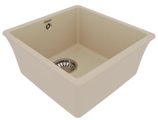 Кухонная мойка Lemark Sinara 400-U 9910062 бежевый