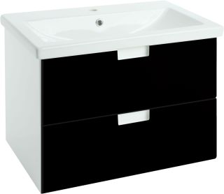Тумба под раковину Bellezza Пегас 80см чёрный 00000007783