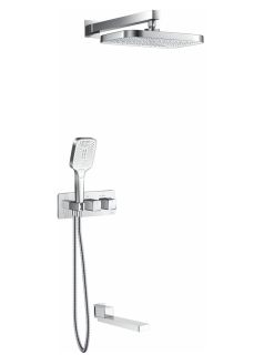 Душевая система Rose R1095 с термостатом хром