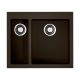 Мойка кухонная Omoikiri Bosen 59-2-DC Tetogranit/темный шоколад