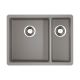 Мойка кухонная Omoikiri Kata 55-2-U-GR Artgranit/Leningrad Grey