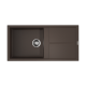 Мойка кухонная Omoikiri Sumi 100-DC Tetogranit/темный шоколад