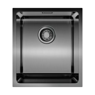 Мойка кухонная Omoikiri Tadzava 39-GM нерж.сталь/вороненая сталь