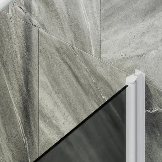 Шторка на ванну MaybahGlass MGV-624-1 80см бронза