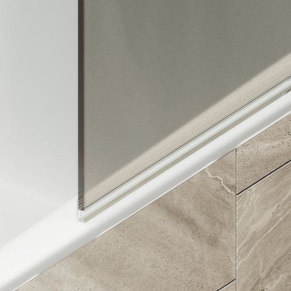 Шторка на ванну MaybahGlass MGV-773-2 50см бронза