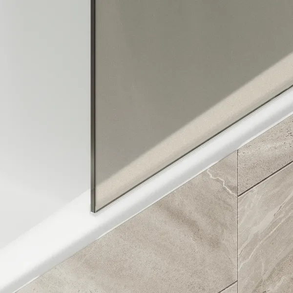 Шторка на ванну MaybahGlass MGV-75-2ш 70см бронза